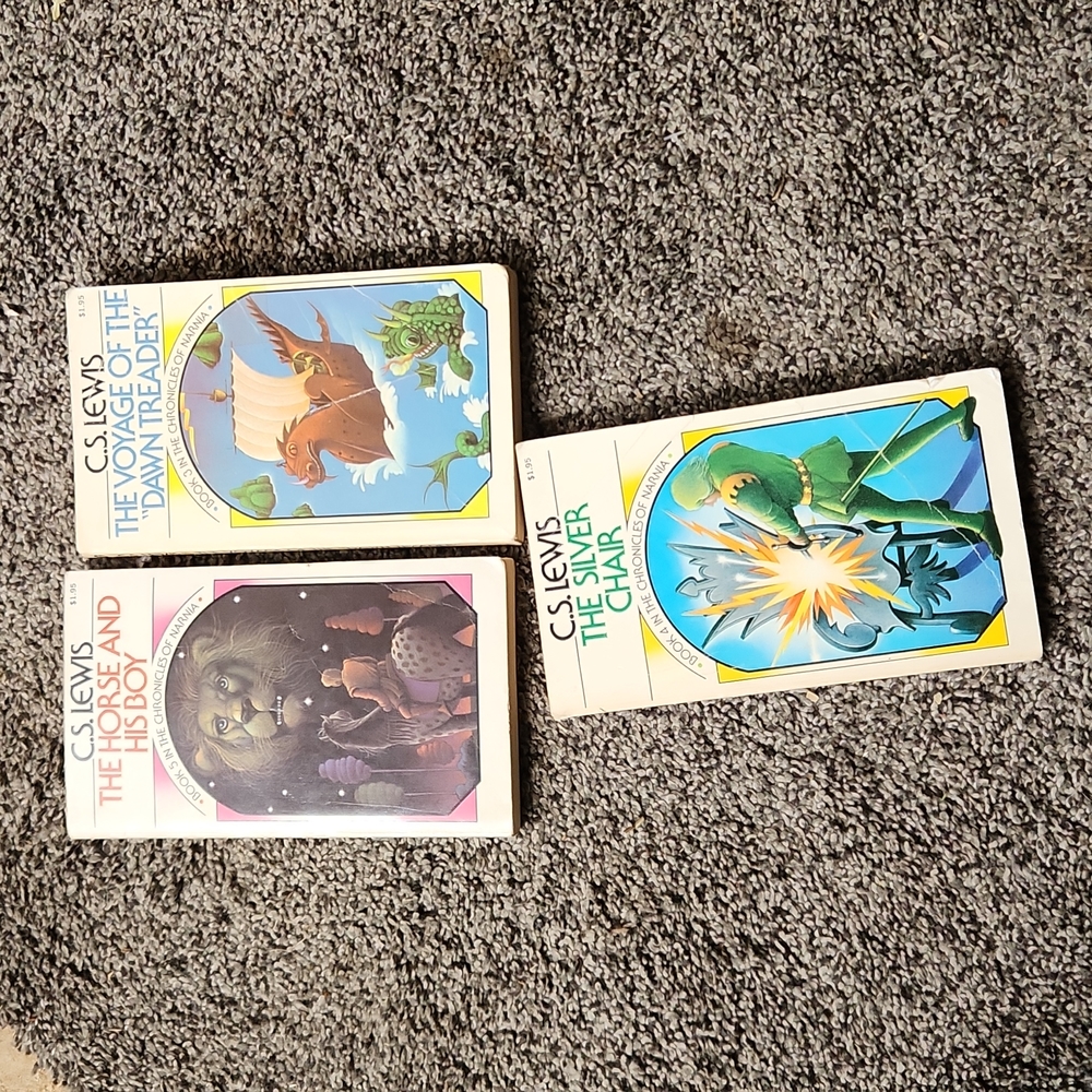 70s CS Lewis Chronicles of Narnia books
